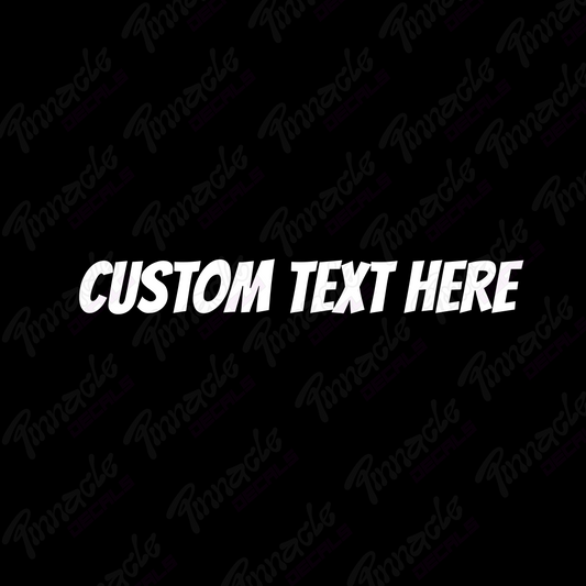 Custom Banner