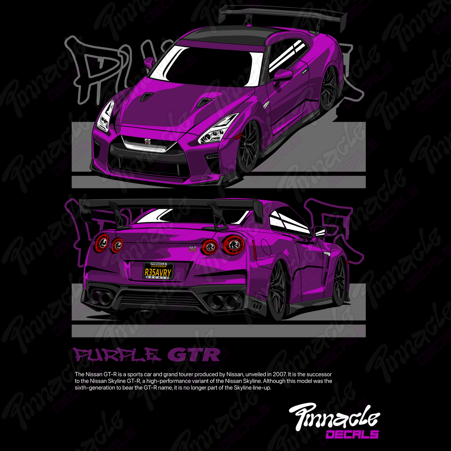 Purple GT-R Shirt