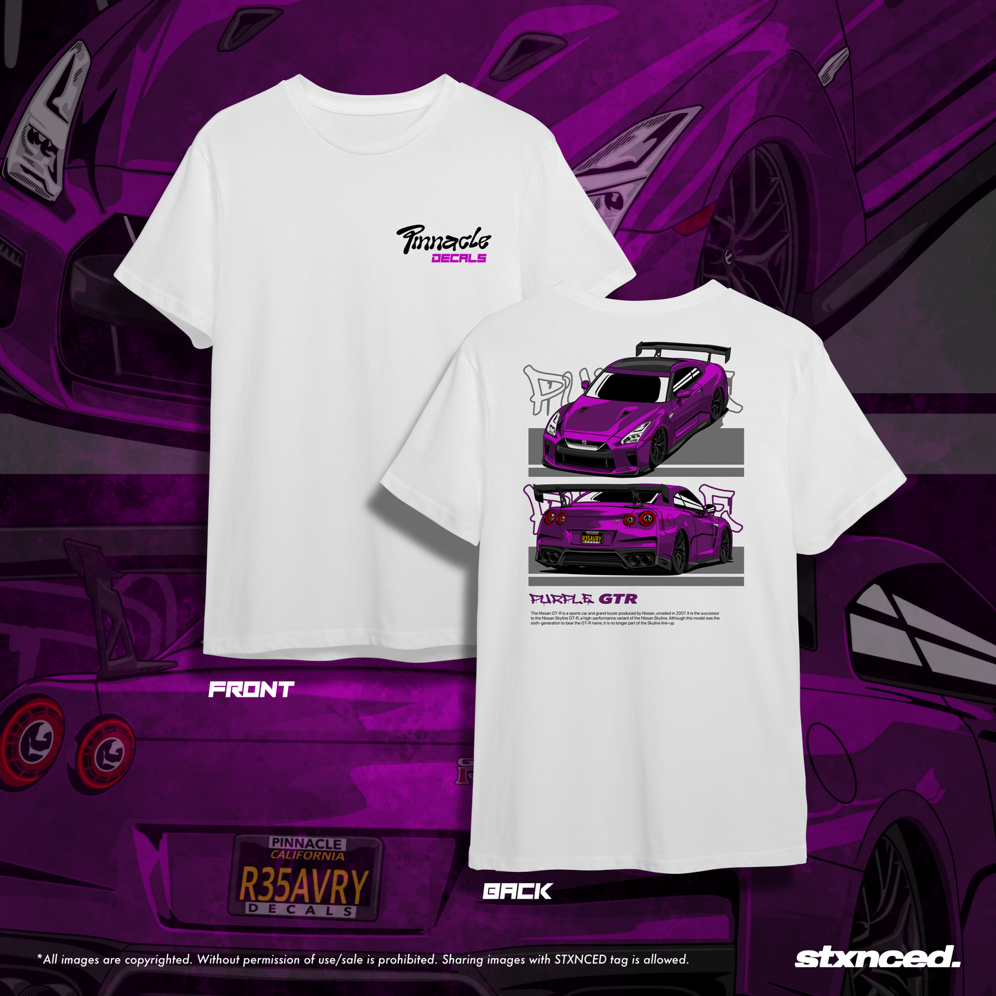 Purple GT-R Shirt